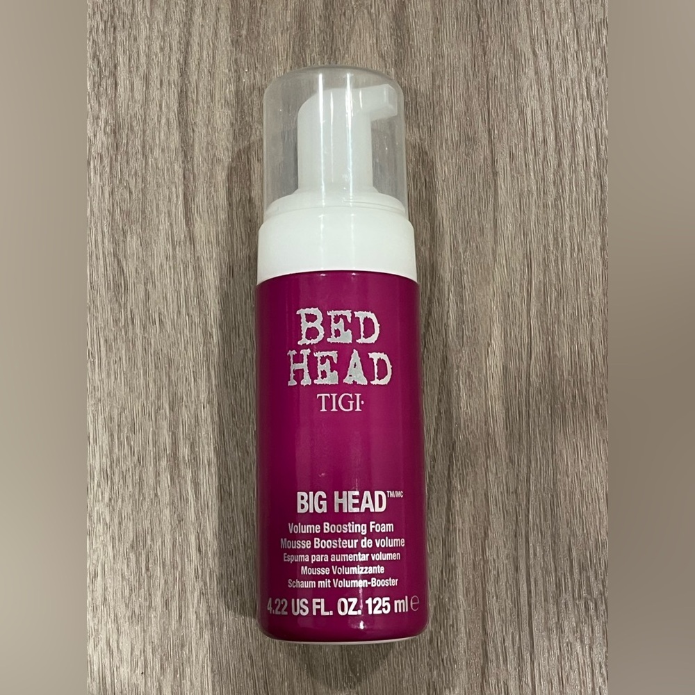 TIGI Bed Head Big Head Volume Boosting Foam 75% Full
